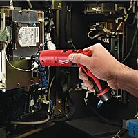 Milwaukee 2101-22 M4 1/4 Hex Screwdriver Kit W/2 Bat Tool + 2 Batteries