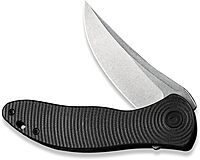 CIVIVI Synergy3 Pocket Knife - 3.24 Nitro-V Stonewashed Black G10