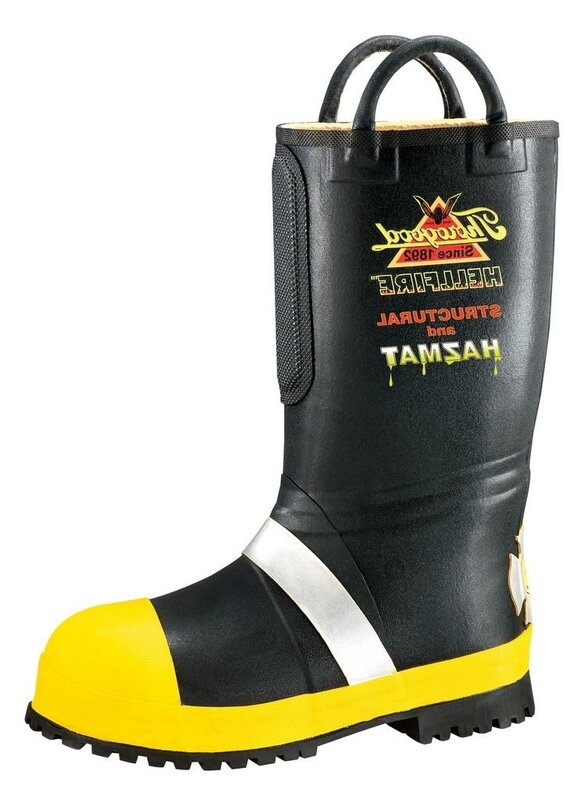 Thorogood 807-6000 Men's Hellfire Rubber Insulated Fire Steel Toe Boot with Kevlar Liner and Lug Sole