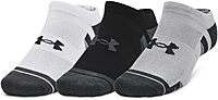 UNDER ARMOUR Unisex UA Performance Tech No Show Socks 3-Pack