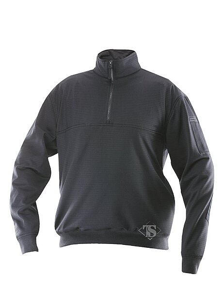 TRU-SPEC Men's Grid Fleece Zip Thru Job Shirt