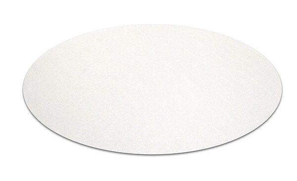 Floortex Desktex Anti-Microbial Circular Table Mats, 12in Diameter, Pack of 2, Fresh Mist