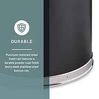 SAFCO Trash Can and Receptacle for Offices and Breakrooms