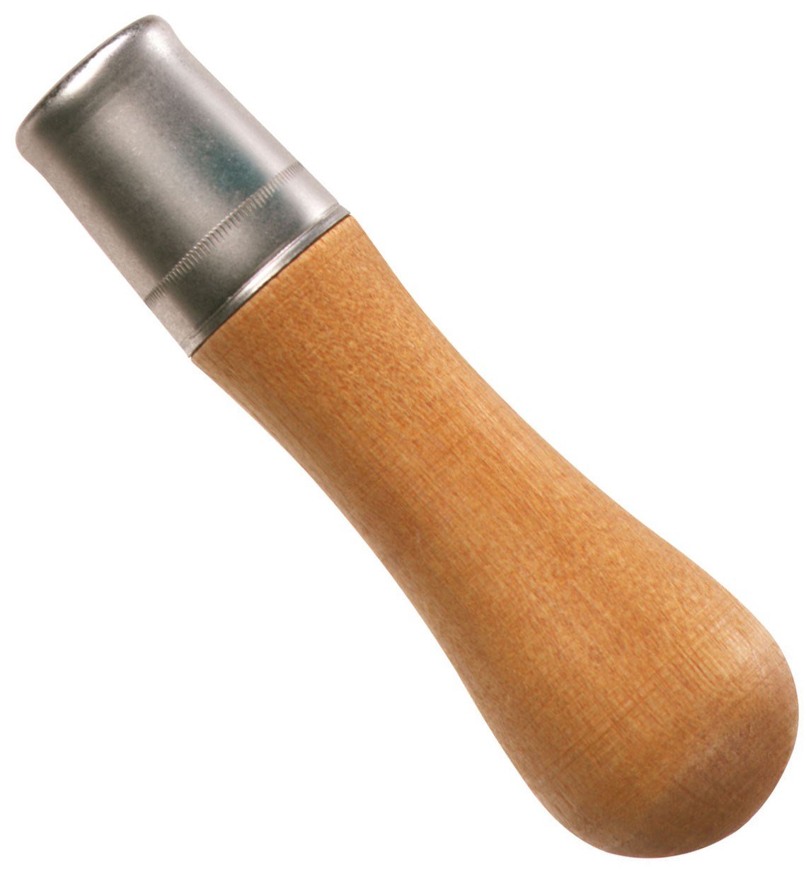 Metal Ferruled Wooden Handles - wood handle w/metal ferrule #2 [Set of 10]