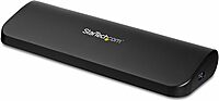 StarTech.com Dual Monitor USB 3.0 Laptop Docking Station with HDMI/DVI/VGA, 3x USB-A Hub, GbE, Audio