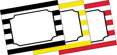 Barker Creek Get Organized Office Kit with Letter-Size File Folders, Computer Paper & Self-Adhesive Labels