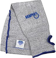 MCR Safety 9318D7T Memphis 7 Gauge Dyneema Sleeve with Thumb-Slot, Gray, 18-Inch