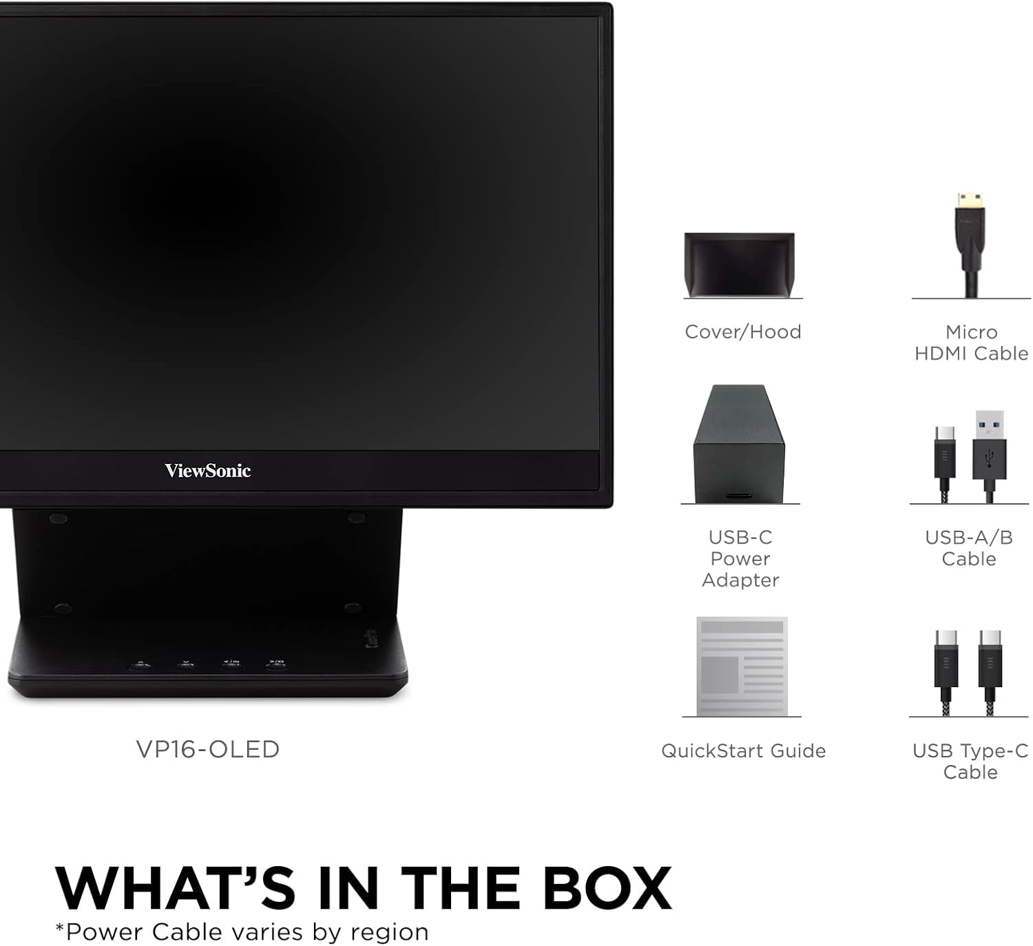 VIEWSONIC ColorPro Portable Monitor Pantone Validated, Factory Calibrated