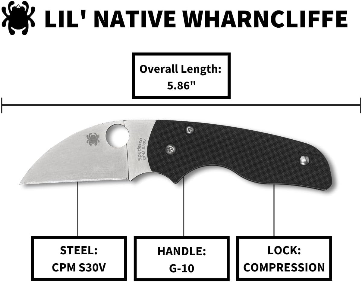 Spyderco C230GPWC Lil' Native G-10 Wharncliffe