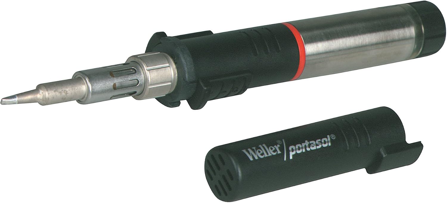Weller Super-Pro Self Igniting Cordless Butane Soldering Iron Kit | PSI100K 6-piece kit