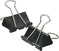 Office Depot(R) Binder Clips, Small, 3/4in., Pack Of 144 (12 Boxes Of 12 Clips)