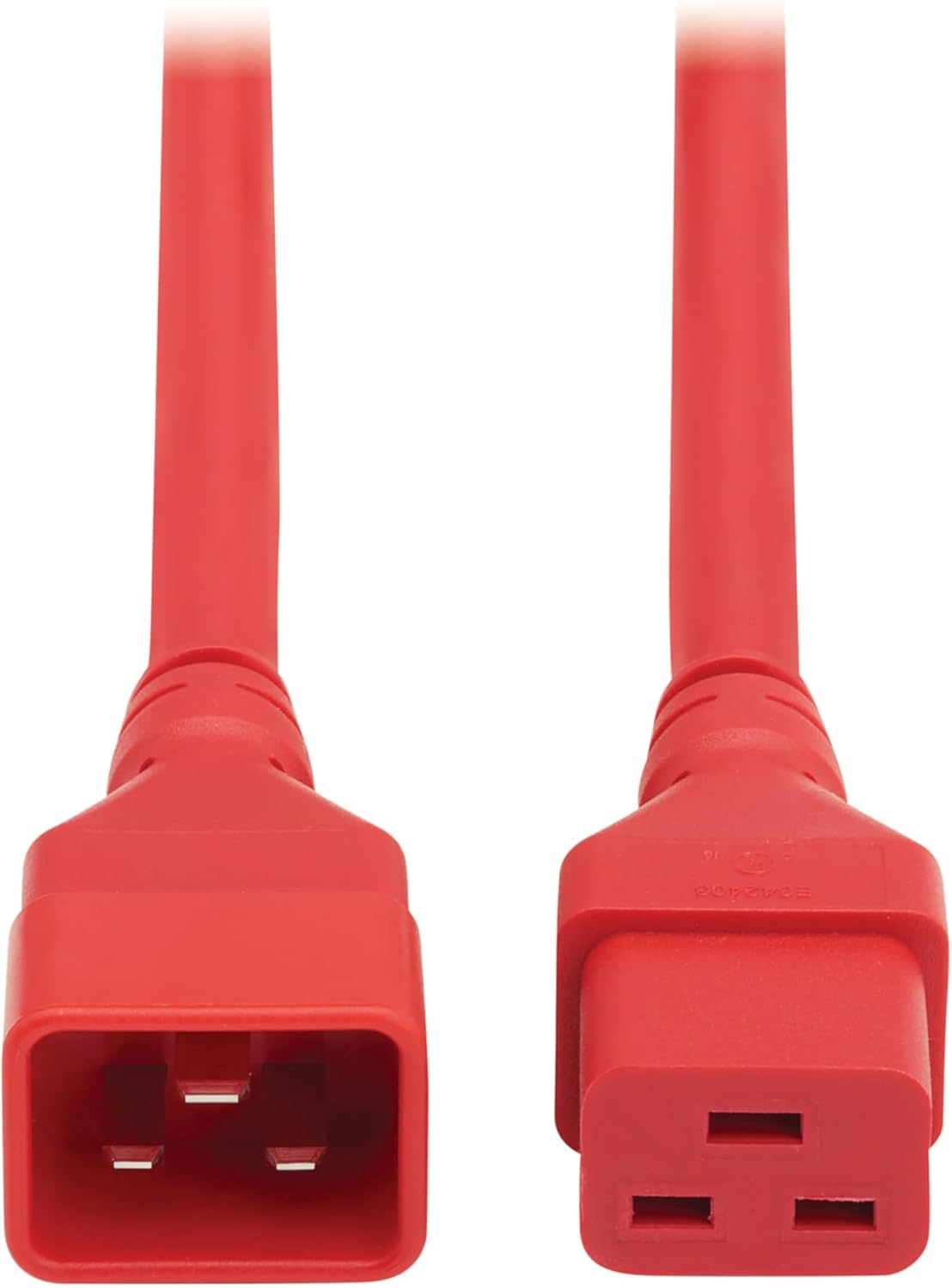 Tripp Lite C20 to C19 Power Cord Extension Cable for 250V Servers, PDUs, UPS, & IT Network Devices - 2 Feet / 0.6 Meters