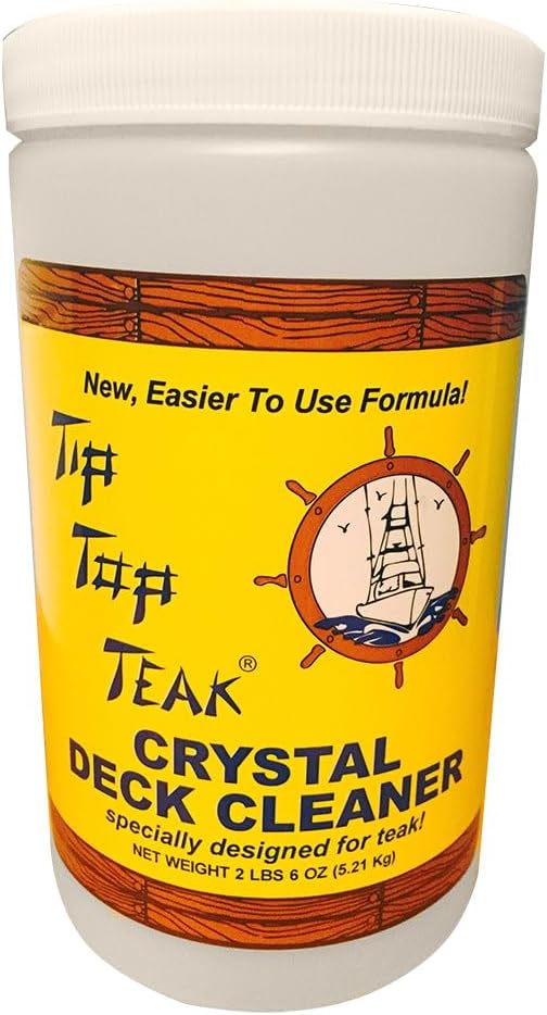 SUDBURY Tip Top Teak Crystal Deck Cleaner - 1 Quart (TC2000)