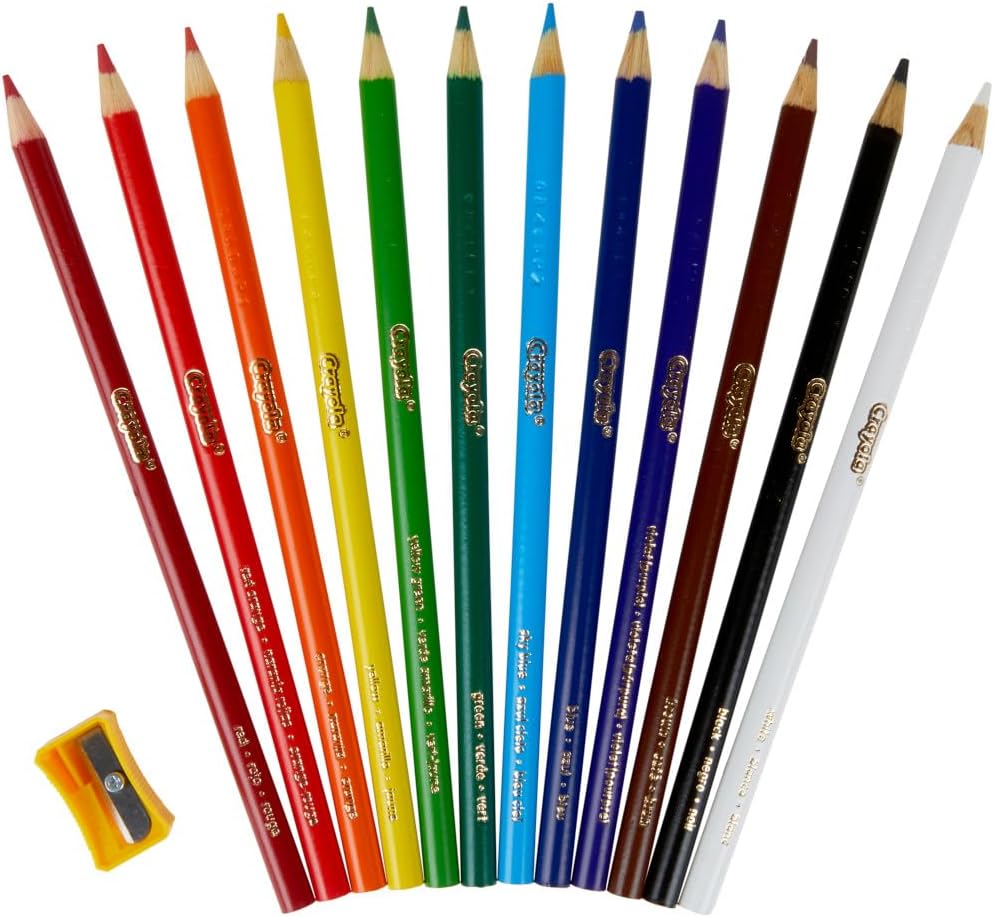 Crayola Colored Pencils Classpack (240ct), Must Have Classroom Supplies for Teachers, Bulk Colored Pencils for School