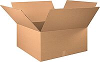 30"x30"x16" Double Wall Boxes, 275 lb.Test/DW/ECT-48 Kraft, 5 Pack