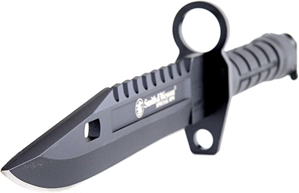 SMITH & WESSON Special Ops M-9 Fixed Blade Knife with Scabbard