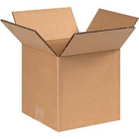 9"x9"x9" Double Wall Boxes, 275 lb.Test/DW/ECT-48 Kraft -15 Pack