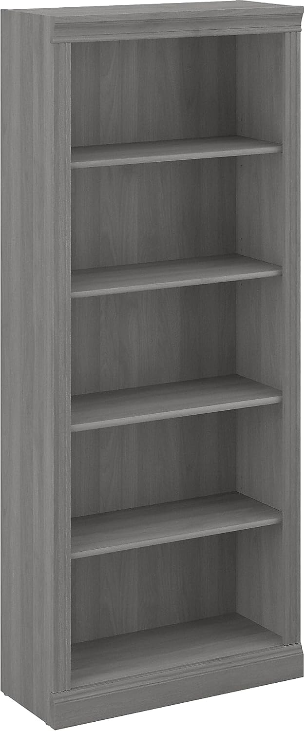 BUSH FURNITURE Saratoga Tall 5 Shelf Bookcase