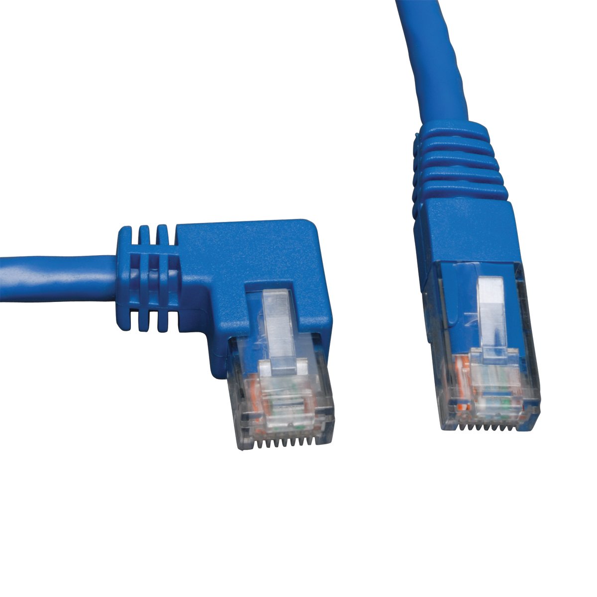 Tripp Lite Cat6 Gigabit Angled Molded RJ45 Patch Cable