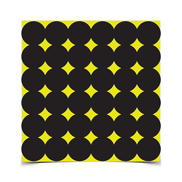 BIRCHWOOD CASEY Shoot-N-C 1" Black Repair Pasters for Shooting Targets - Highly Visible Instant Feedback Self-Adhesive Reactive Targets for Indoor & Outdoor Shooting - 432 Targets