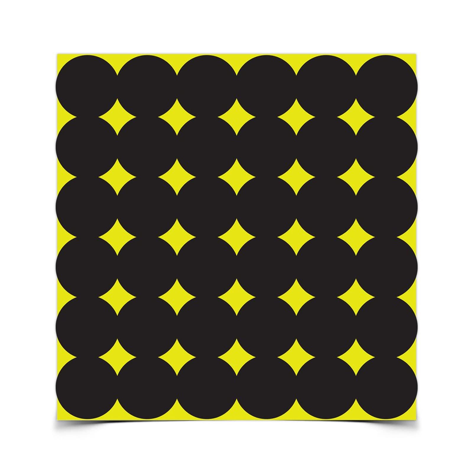 BIRCHWOOD CASEY Shoot-N-C 1" Black Repair Pasters for Shooting Targets - Highly Visible Instant Feedback Self-Adhesive