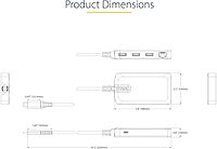 StarTech.com 3-Port USB-C Hub with Ethernet - 3X USB-A Ports, Gigabit Ethernet RJ45, USB 3.0 5Gbps, Bus-Powered, 1ft/30cm Long Cable - Portable Laptop USB Type-C Hub Adapter w/GbE (5G3AGBB-USB-C-HUB)