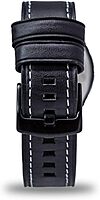 Smith & Wesson Men's Civilian Watch, 3ATM, Tough Stainless Steel case, Genuine Leather Strap, Tactical Watch, Precision Quart, Scratch Resistant, 43mm, Christmas Gift