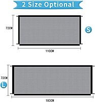 Leeofty Puerta de Seguridad para Perros