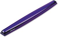 Fellowes Crystals Gel Keyboard Wrist Rest - Purple (91437)