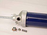 Lincoln 1142 Lever Action Manual Grease Gun with Rigid Extension, Premium Dual Lip Follower, Jam Proof Toggle Mechanism