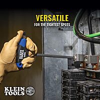 Klein Tools JTH98M T-Handle Hex Key Set, Metric Sizes Allen Wrench Set with 9-Inch Blades, Stand Included, 8-Piece