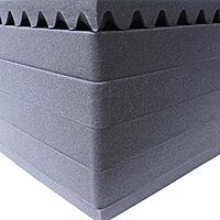 Pelican Products 1460-400-000 Pelican 1461 Replacement Pick N Pluck Foam Set for 1460 Case (Black)