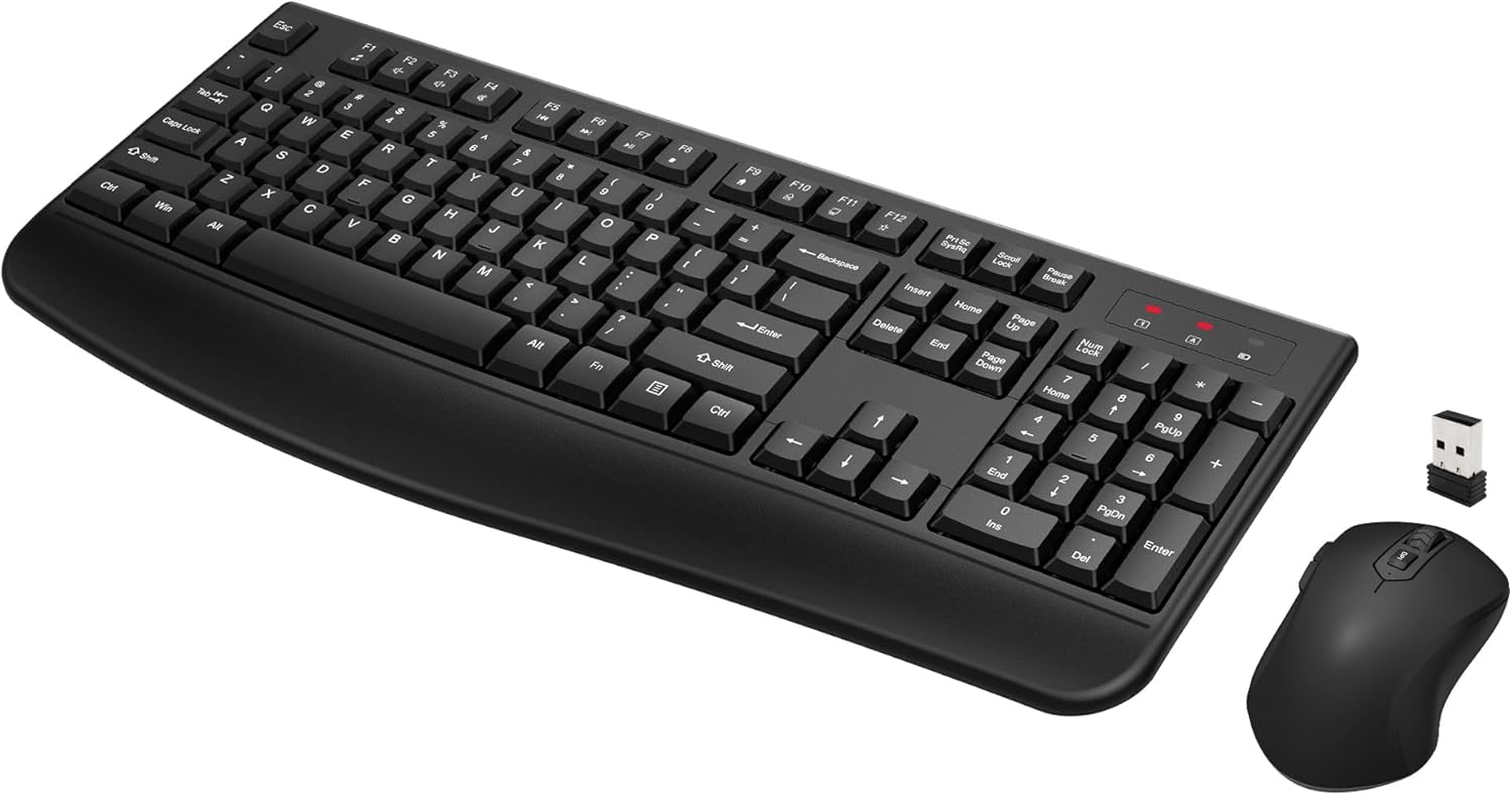 Logitech MK540 Advanced Wireless Keyboard and Mouse Combo, Black