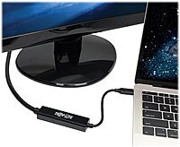 Tripp Lite USB-C to DisplayPort 4K Adapter Cable Thunderbolt 3 Compatible