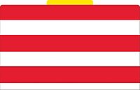 Barker Creek File Folders - Set of 9 Wide Stripes Legal Size Folders, 12pt Stock, Multi-Design Set, 1/3 Cut Tabs, Reversible, Home, School and Office Supplies (2507)