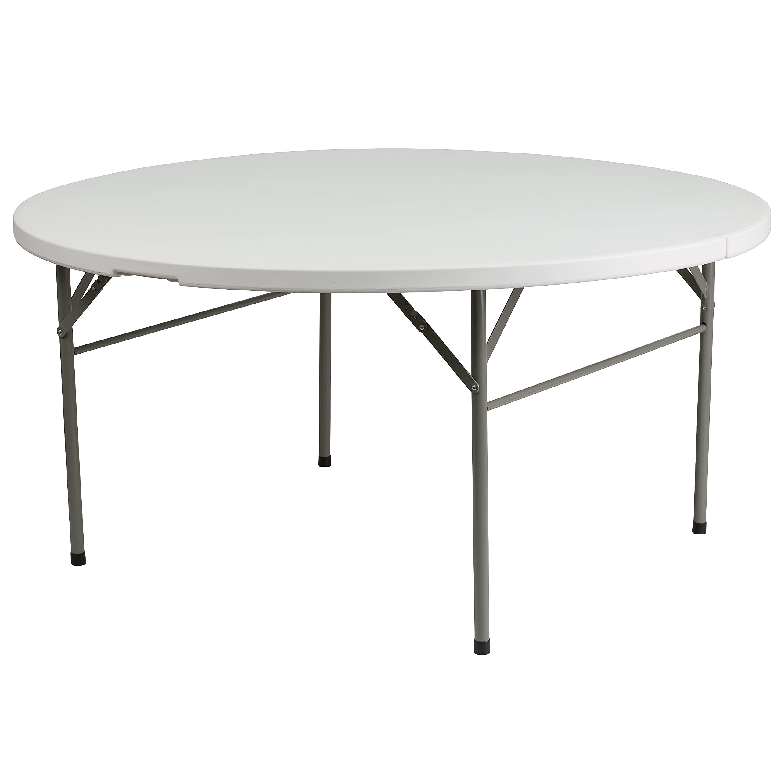Flash Furniture Round Bi-Fold Plastic Banquet And Event Folding Table