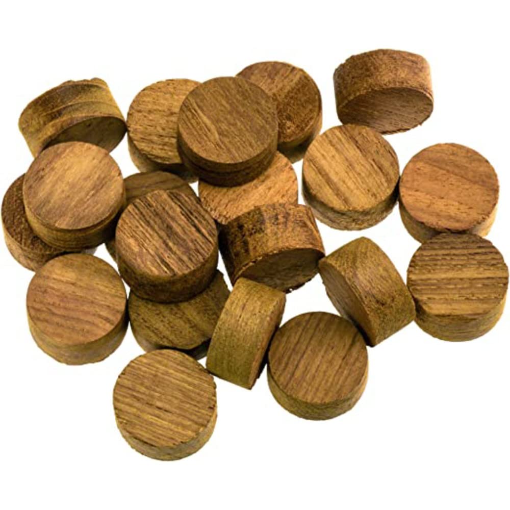 Whitecap Teak Whitecap 60155-20 Teak Plugs - 1", Pack of 20