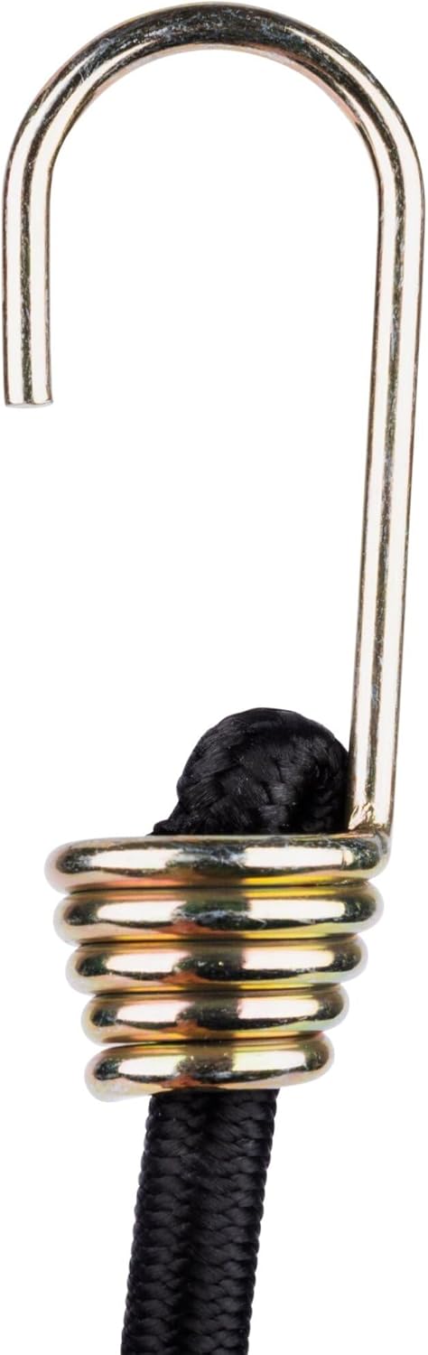 Keeper 06182 Heavy Duty Bungee Cord 32", Black (Pack of 10)