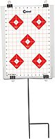 Caldwell Ultra Portable Target Stand 12" x 18" with Tear Down Design and Targets for Outdoor, Range, Shooting and Hunting
