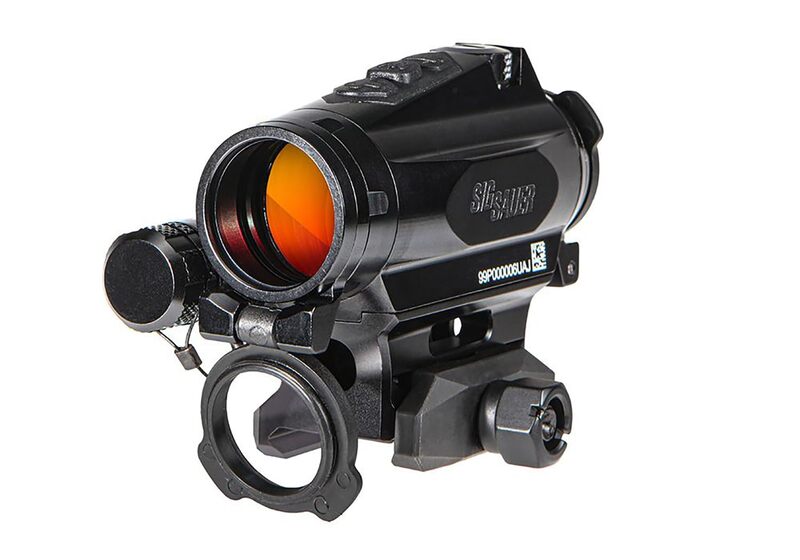 Sig Sauer ROMEO4XT-PRO MIL-SPEC 1x20MM Red Dot Sight, Durable Hunting Shooting Targeting Waterproof Fogproof Closed Red Dot Sight Black