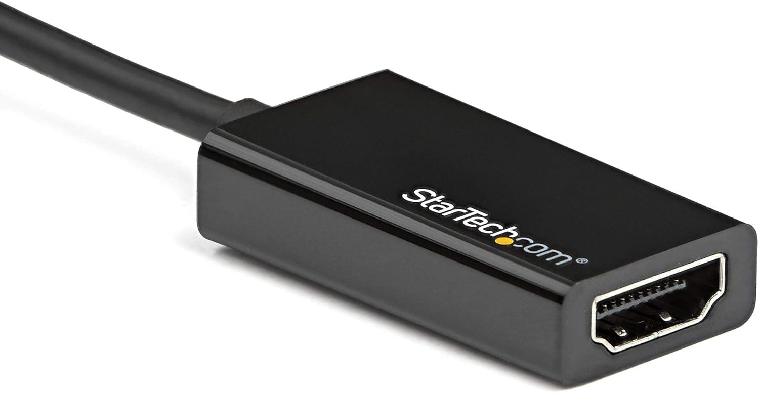 StarTech.com DisplayPort to HDMI Adapter, 4K 60Hz Active DP 1.4 to HDMI 2.0 Video Converter - DP2HD4K60S