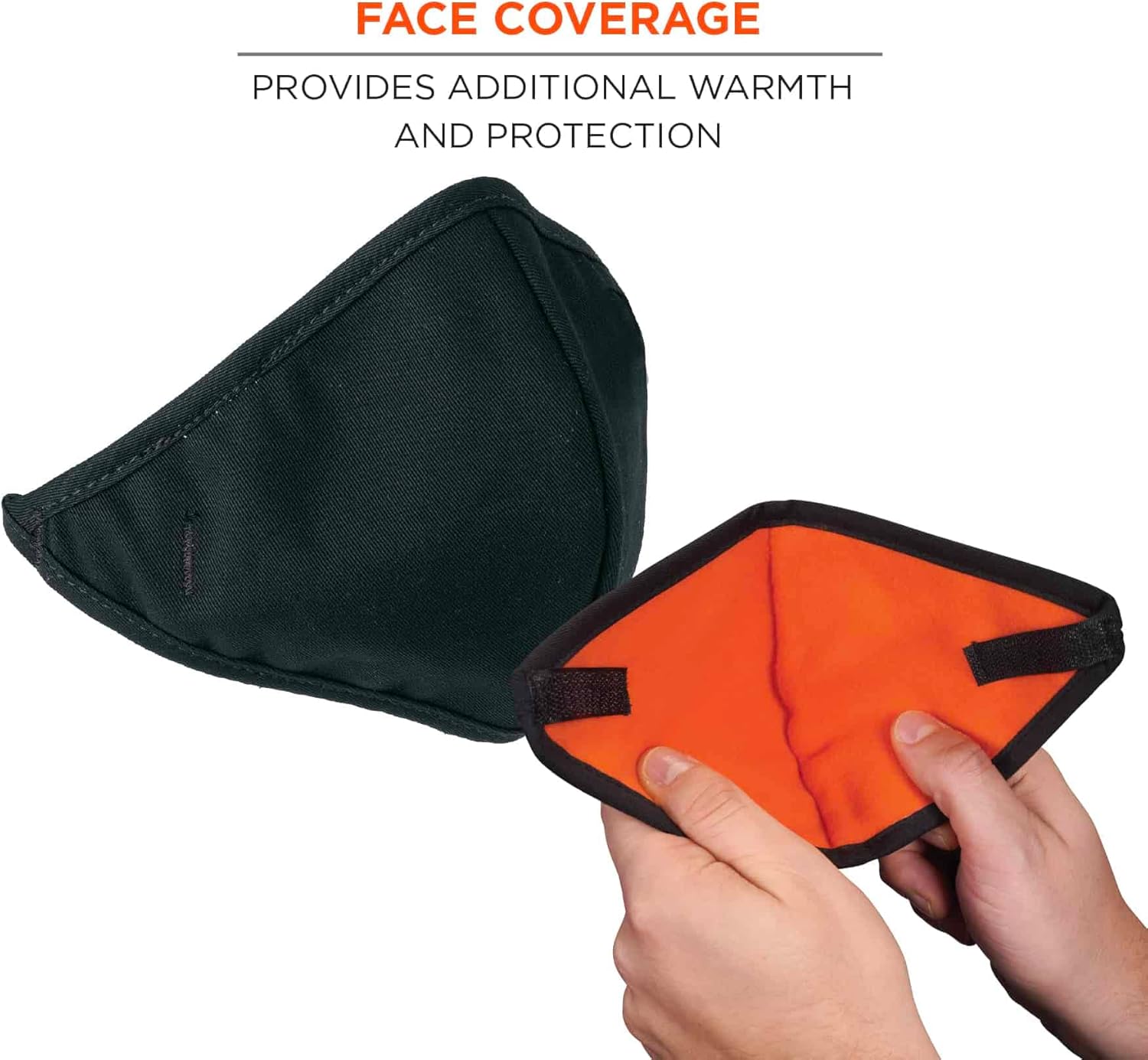 Ergodyne - 16871 Winter Hard Hat Liner with Cotton Mouthpiece, N-Ferno 6871, black, kit