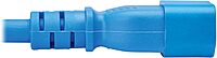 Tripp Lite C14 to C15 Power Cord Heavy-Duty Extension Cable, 10 Feet / 3.1 Meters, Blue, 15A, 250V, 14 AWG, UL-Listed Cable