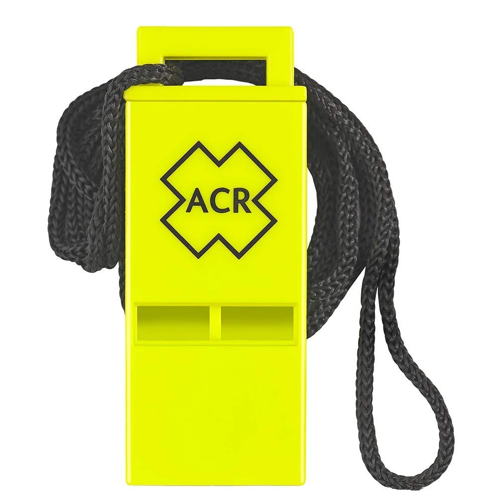 ACR WW-3 Res-Q™ Whistle w/ 18" (46cm) Lanyard, Card