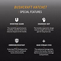 Gerber Gear Bushcraft Hatchet, Coyote Brown 31-003783