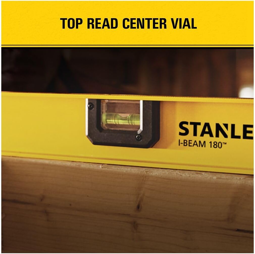 Stanley 24 Inch 180 Degree I-Beam Level