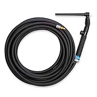 Weldcraft WP-9FV Tig Torch Kit, Flexible Head, One-Piece 25 ft Cable