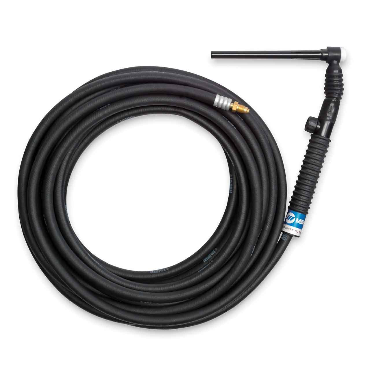 Weldcraft WP-9FV Tig Torch Kit, Flexible Head, One-Piece 25 ft Cable