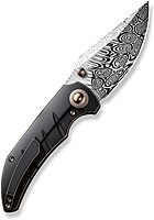 We Knife WE22020BDS1: Riff-Raff Framelock Damascus