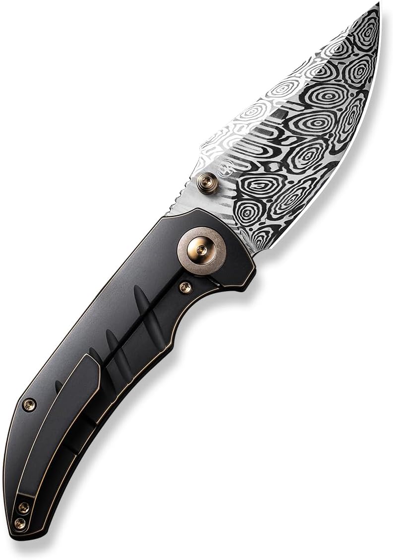 We Knife WE22020BDS1: Riff-Raff Framelock Damascus
